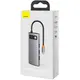 USB Hub Baseus Metal Gleam Series 6-in-1 Multifunctional Type-C Сірий (CAHUB-CW0G) - фото товара 7