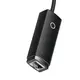 USB Hub Baseus Lite USB-A to RJ45 Ethernet 100Mbps Чорний (WKQX000001) - фото товара 3