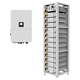 Система накопичення енергії Deye 80 кВт: інвертор SUN-80K-SG02HP3-AU-EM6 (1 шт) + блок управління BOS-G-PDU-2 (1 шт) + акумулятор BOS-G60 Pro (12 шт) + стійка... - фото товару 1