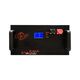 Аккумулятор LP LiFePO4 51,2V - 100 Ah (5120Wh) (Smart BMS 150A/100А) с LCD металл Smart RM - фото товара 1