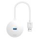 USB Hub Baseus Round Box USB3.0 to USB3.0*1 + USB2.0*3 Белый (CAHUB-F02) - фото товару 2