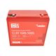 Аккумуляторная батарея Merlion LFP12.8-18US, LiFePO4, 12.8V, 18Ah, 20A, 230.4 Вт, 4S2P, BMS, F2, 5000 циклов, 181×77×167 мм, 2.8 кг