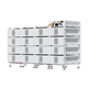 Система Deye BOS-B Pro-A3 240.6 kWh (модуль 16.08 кВт·год. 15 шт.+ блок керування BOS-B-PDU-2 1 шт. + стійка Rack 1 комплект)